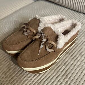 Dolce Vita Cozy Brown Suede Women's Shoes